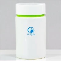 সাদা পোষা বোতল